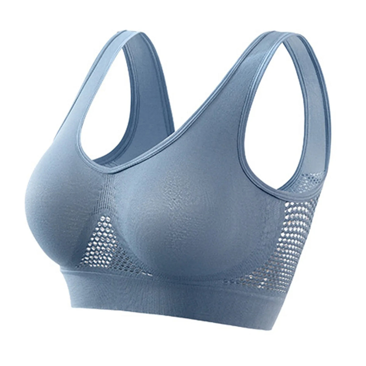 Women's Seamless Breathable Sports Bra – Removable Padded