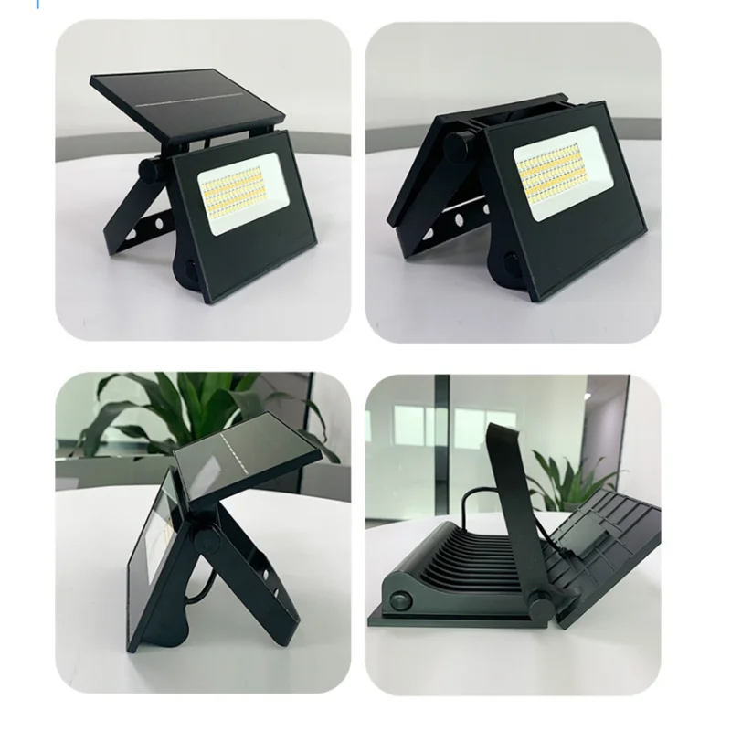 Foldable LED Solar Flood Light Motion Sensor Outdoor Garden Lamp