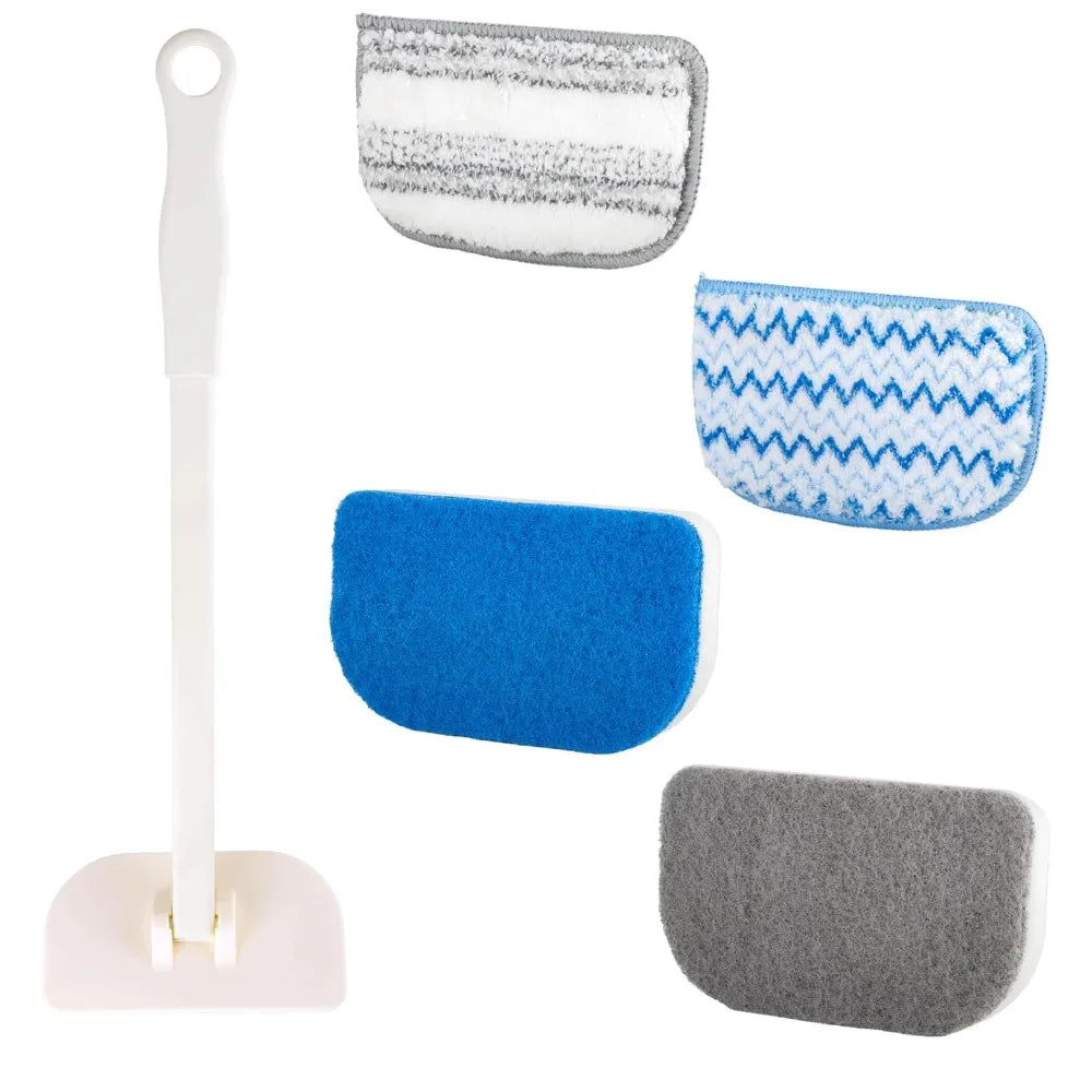 Long Handle Tub & Tile Scrubber Brush – No-Scratch Cleaner