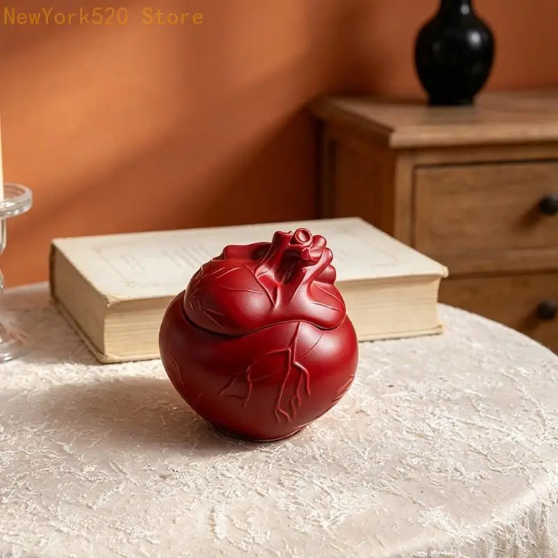 Two-Part Anatomical Heart Silicone Mold – Resin & Candle