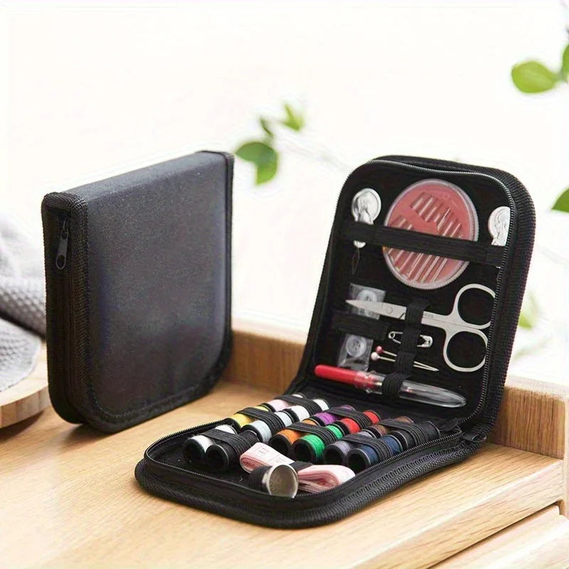 Portable Travel Sewing Kit Box – Complete Sewing Tools Set