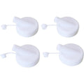 Silicone Pour Spout Lid for Milk Bottles – 4-Pack Leak-Proof