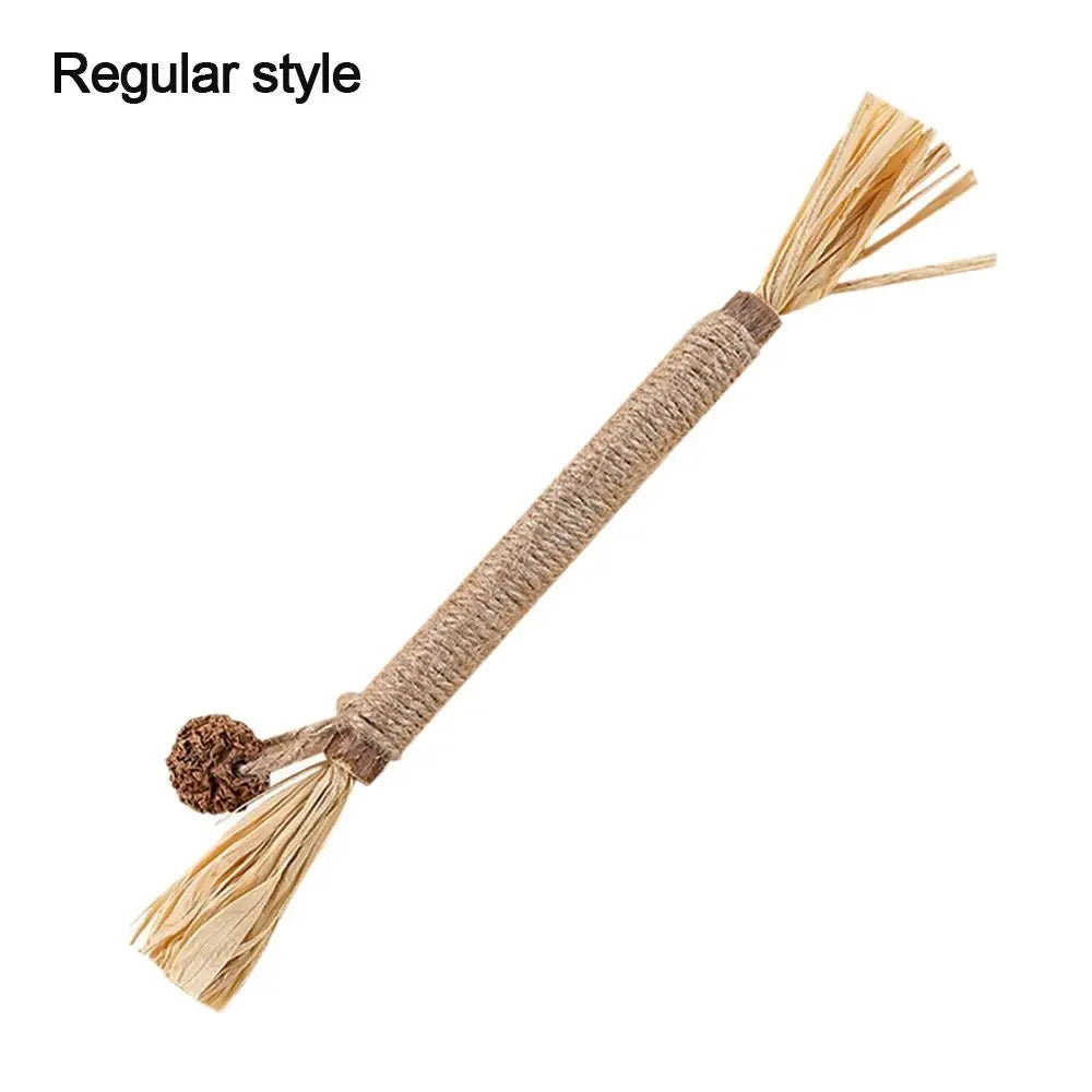 Catnip & Silvervine Cat Chew Sticks – Teeth Grinding Toy
