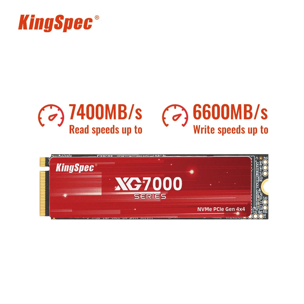 KingSpec M.2 NVMe PCIe 4.0 SSD 1TB 2TB 4TB – PS5 & PC