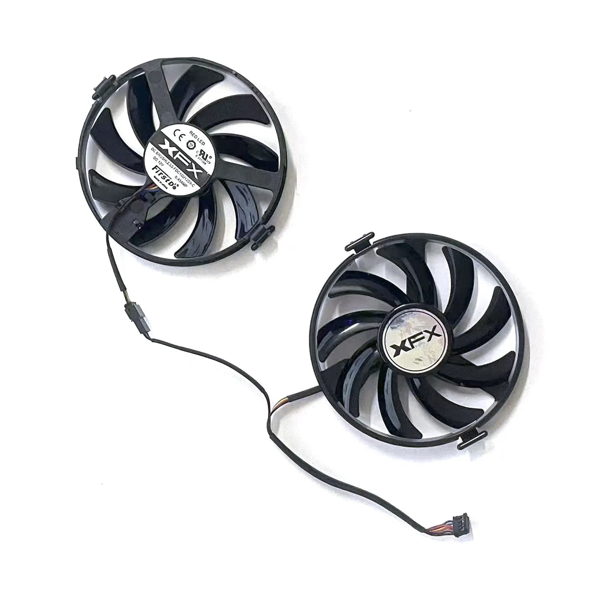 XFX FDC10U12S9-C GPU Cooling Fan R9 370 380 RX 460 560