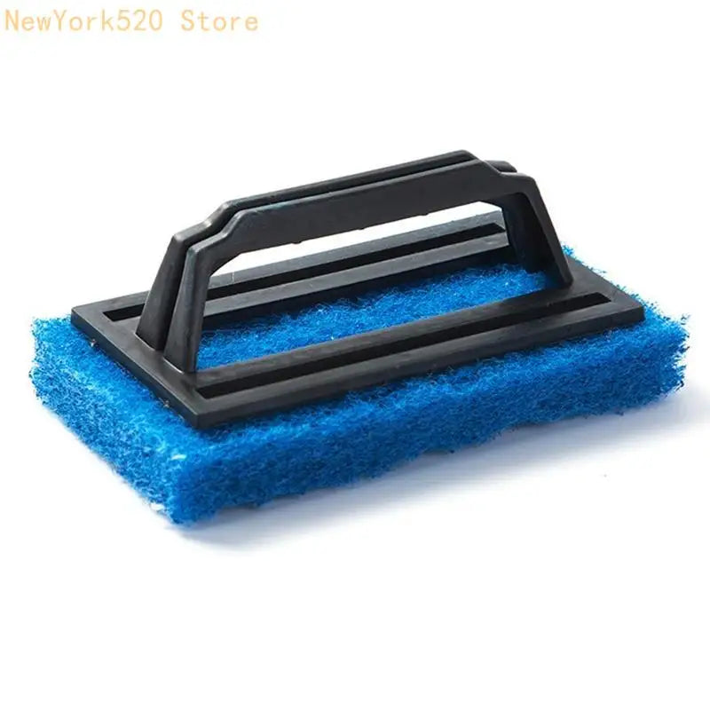 Handled Scrub Sponge Brush – Bathroom, Bathtub & Tile Cleaner