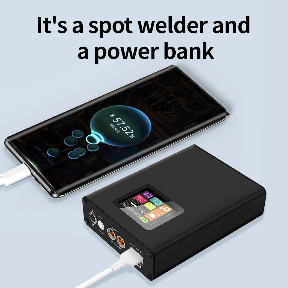 Digital Spot Welder 30-Gear LCD 18650 Nickel Strip Battery Kit