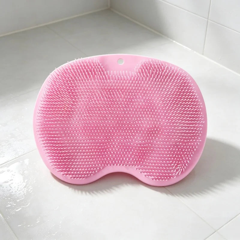 Shower Foot Scrubber Mat with Suction Cups – Exfoliating