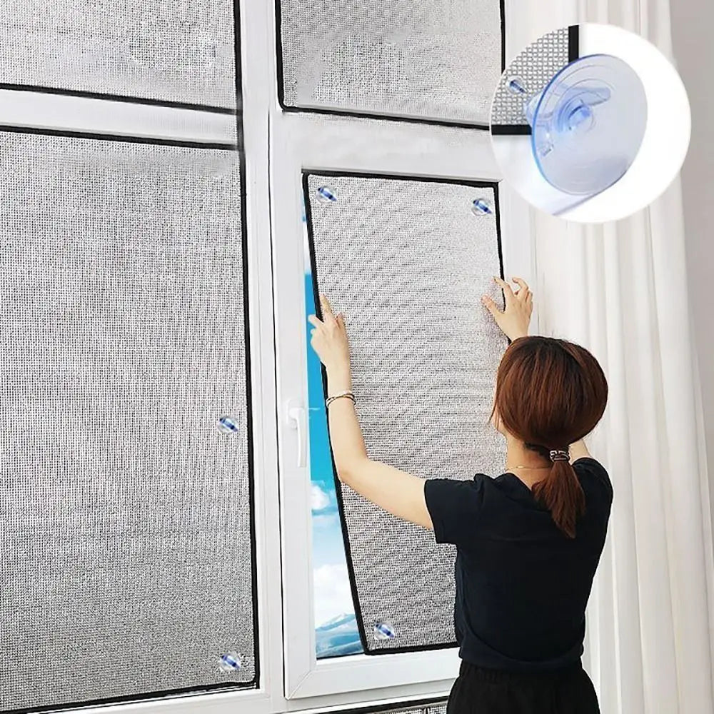 Aluminum Foil Window Insulation Film – UV & Privacy Shield