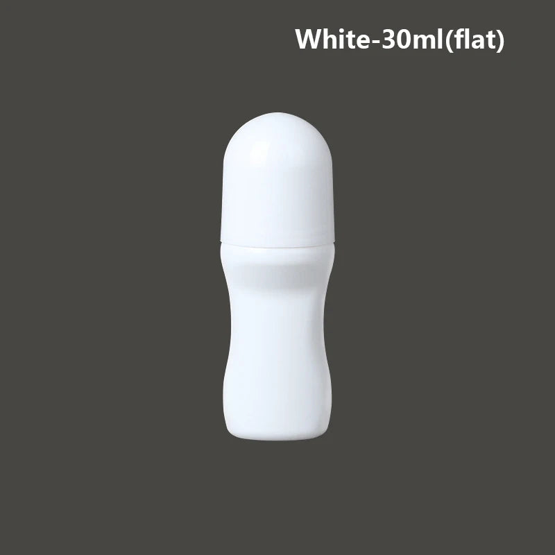 Refillable Roll-On Bottles 30–100ml | Leak-Proof HDPE