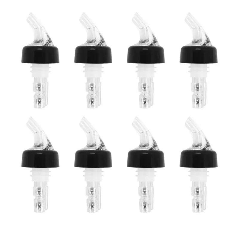 8-Pack Automatic Measured Liquor Bottle Pourers 1 oz / 30ml