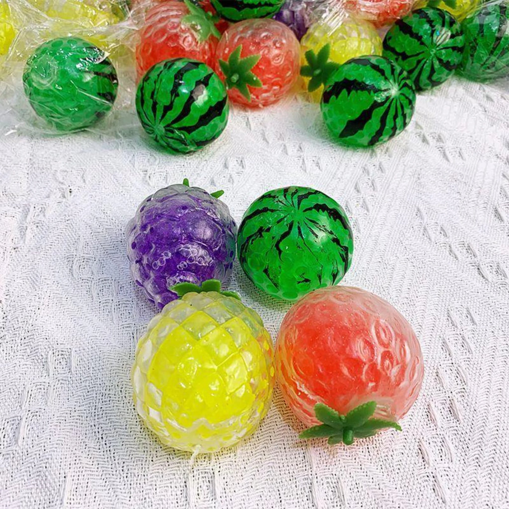 Fruit Squishy Water Bead Squeeze Ball – Sensory Fidget Toy