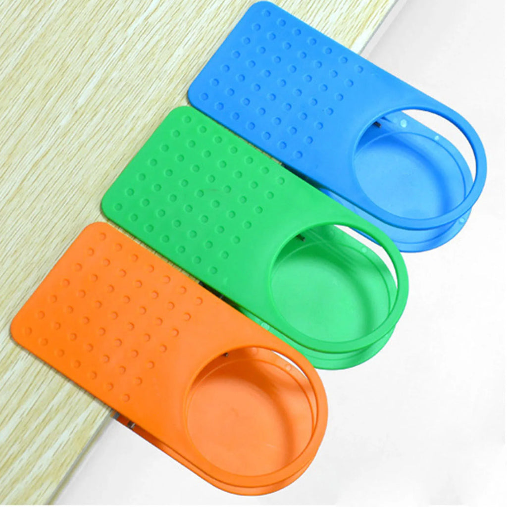 Clip-On Desk Cup Holder – Binder Clamp Drink Holder
