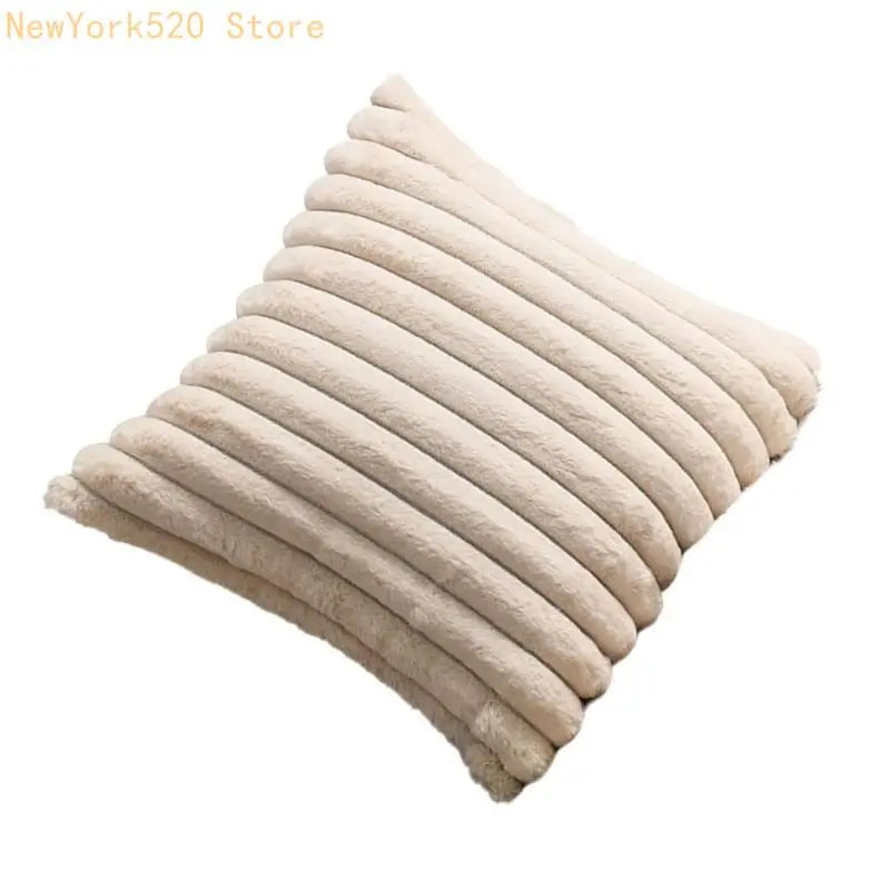 Textured Stripe Cushion Cover 45x45cm – Modern Pillow Case