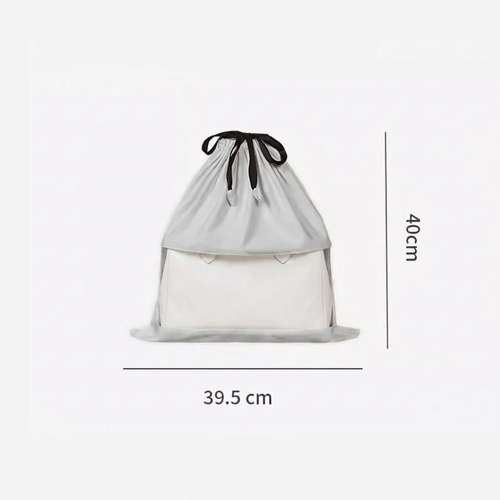 Transparent Dustproof Storage Bag | Velvet Dual Drawstring Organizer