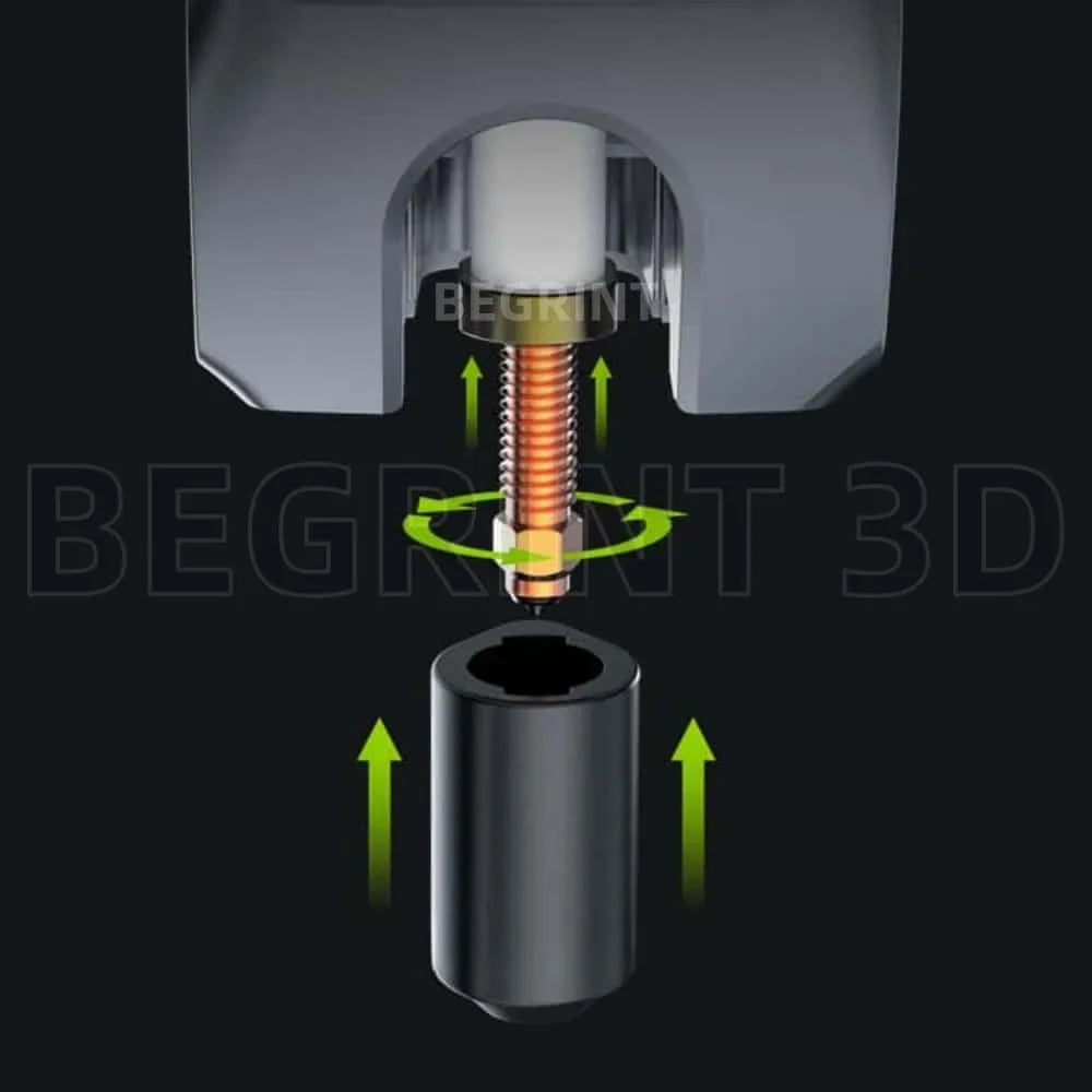 Quick-Swap Nozzle Kit for Creality K2 Plus & Hi Combo 3D Printer