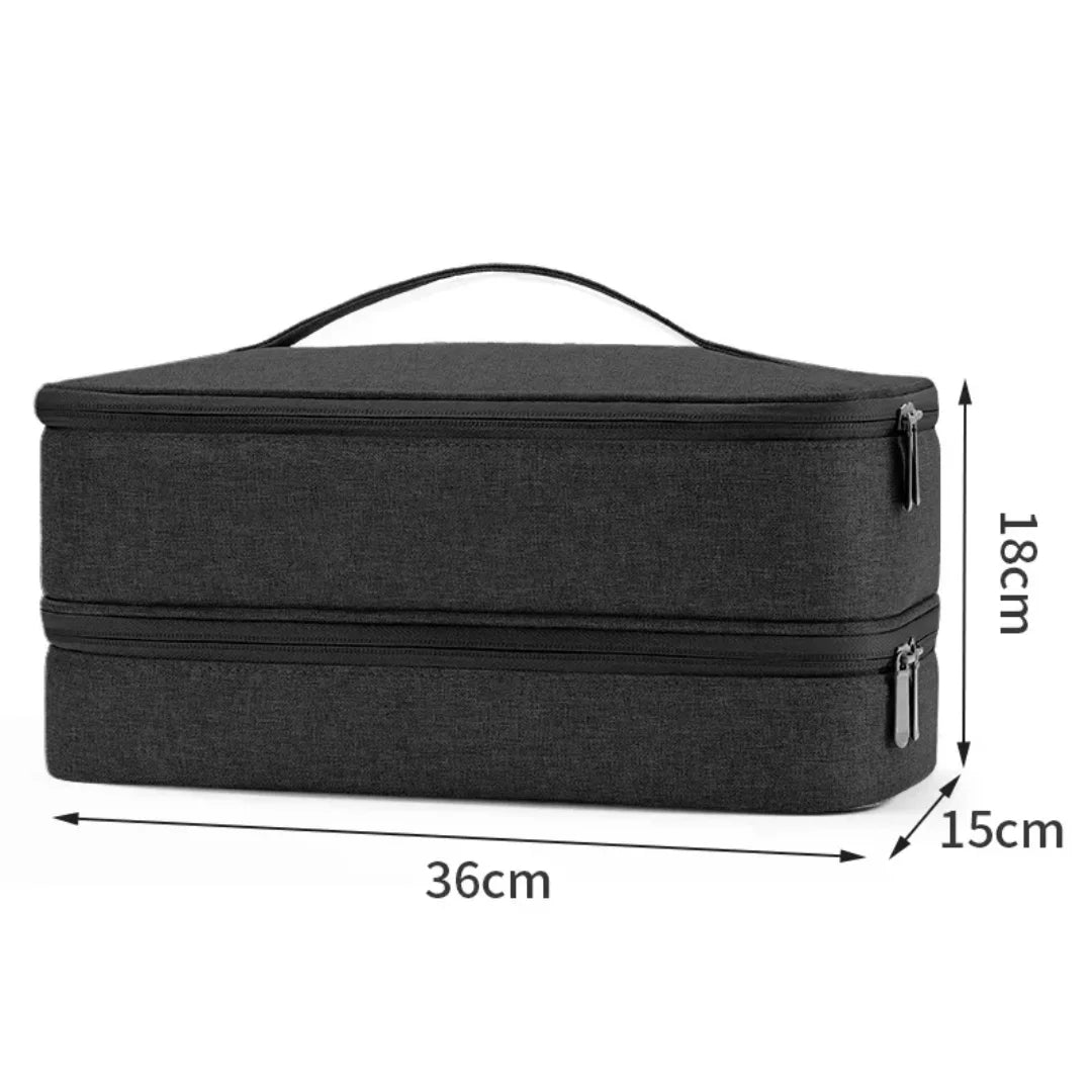 Double-Layer Travel Case for Dyson Airwrap & Shark Flexstyle