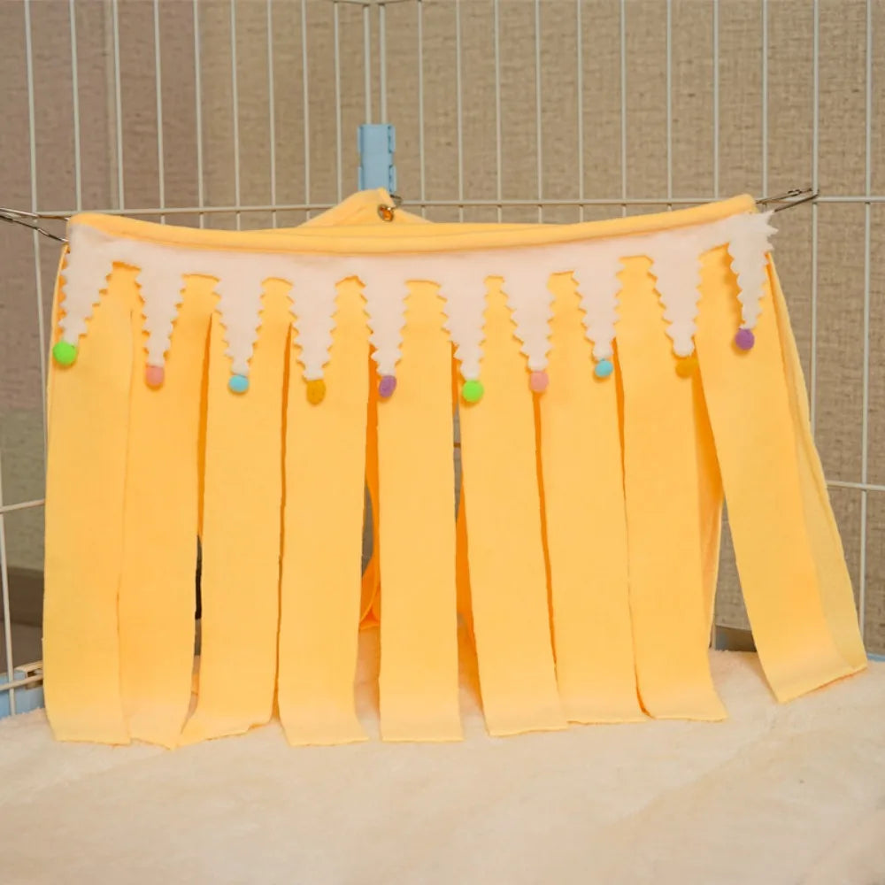 Fleece Corner Hideout Bed for Guinea Pigs & Small Pets
