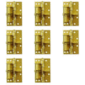 8-Pack Gold Auto Spring Hinges – Cabinet & Wardrobe Door Closer
