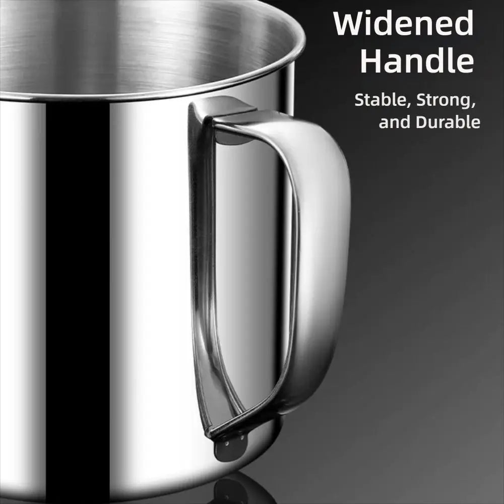 304 Stainless Steel Travel Mug with Lid & Handle 200–1250ml