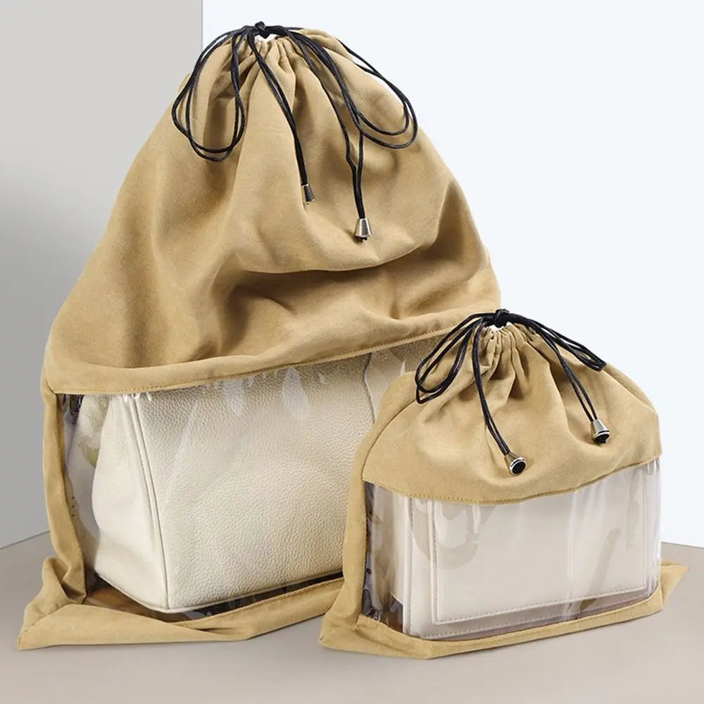 Large Dustproof Storage Bag | Drawstring & Clear Window