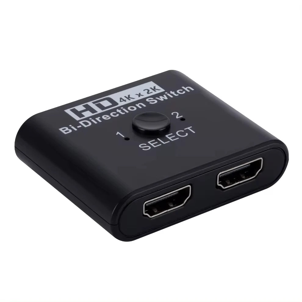 4K Bidirectional HDMI Switch 2-Port Splitter – PS4 PC TV