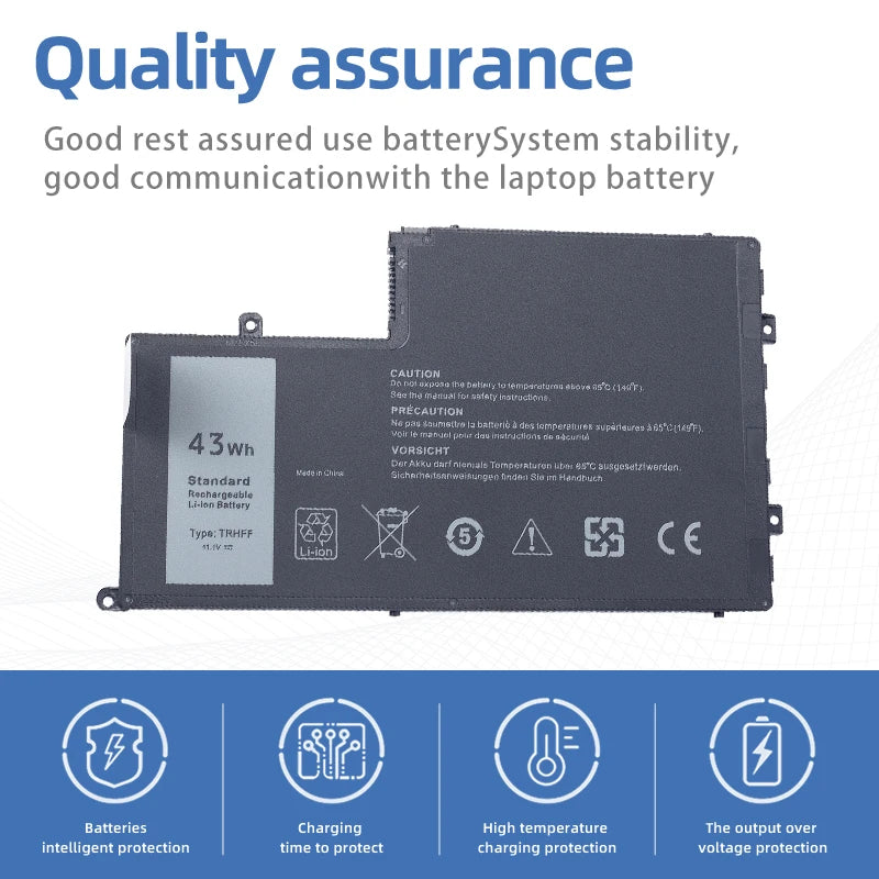 SUOZHAN TRHFF Battery for Dell Inspiron 5547 5548 5557 Latitude 3550