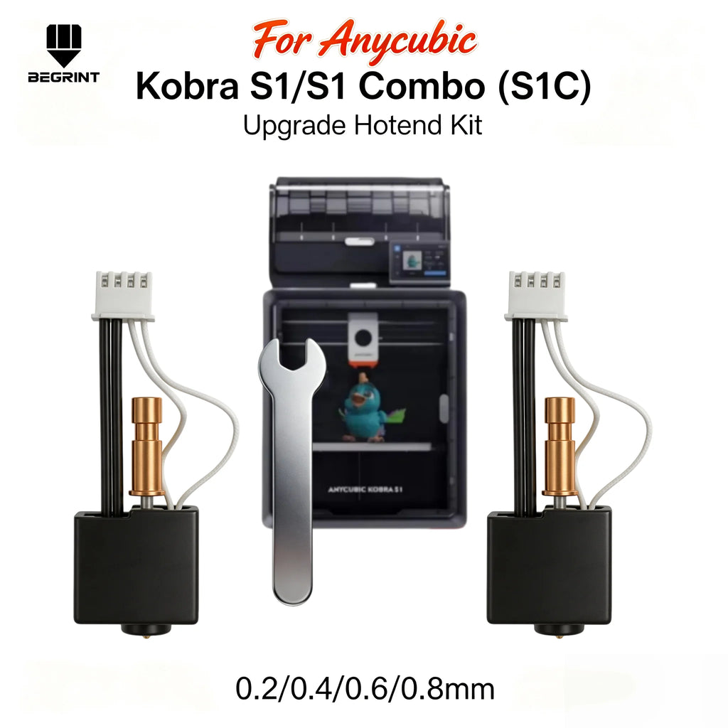 BEGRINT Upgraded Hotend Kit for Anycubic Kobra S1 & S1 Combo