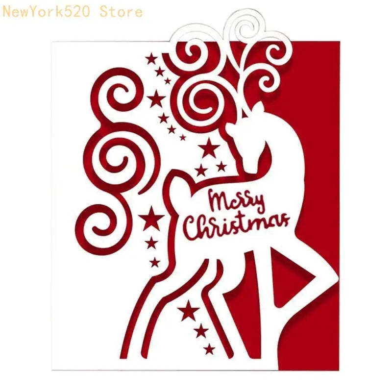Christmas Elk Metal Cutting Die Stencil – DIY Card & Scrapbook