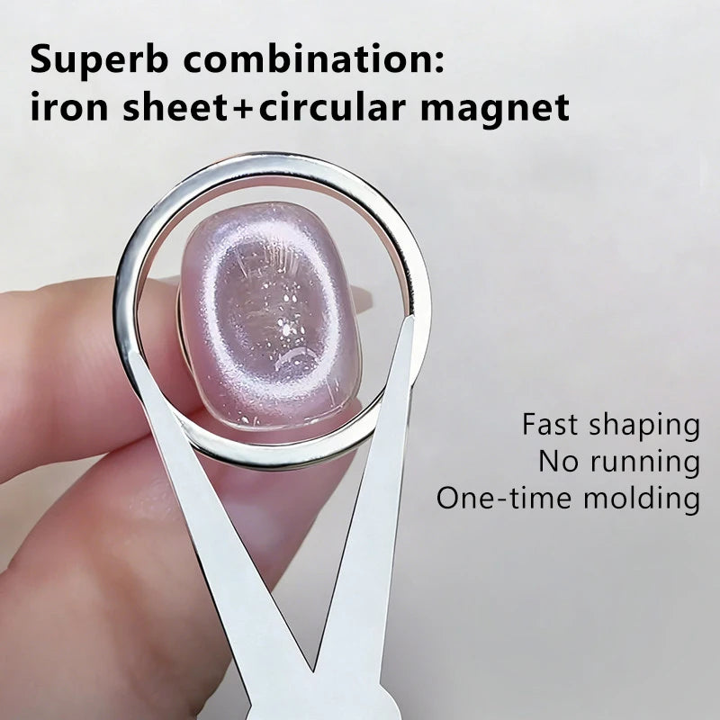 Cat Eye Ring Magnet for Gel Nail Art – DIY Manicure Tool