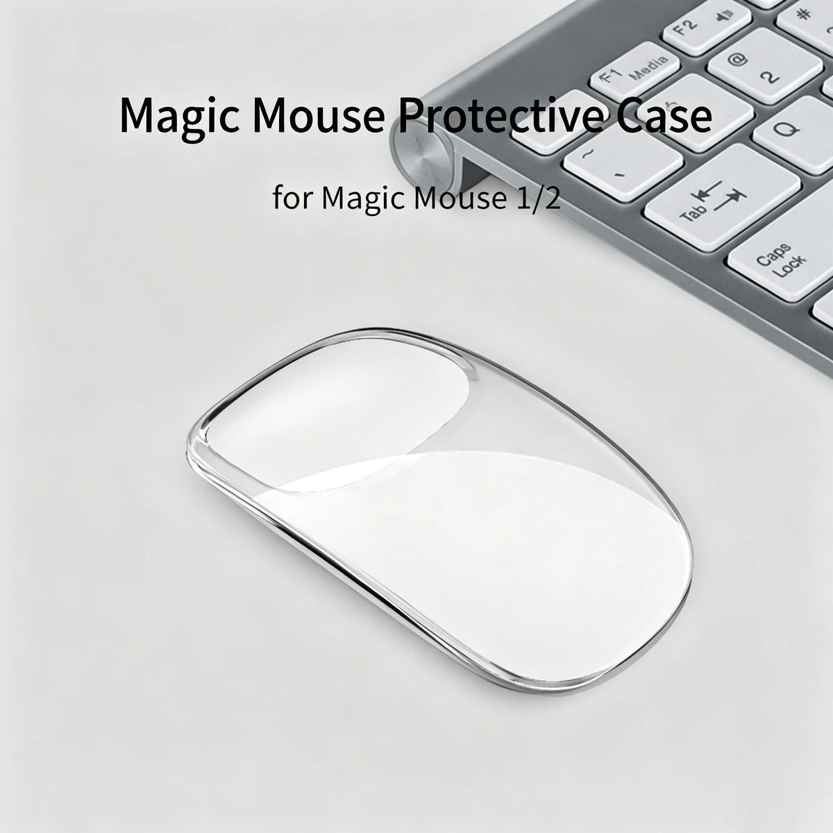 Apple Magic Mouse Transparent Protective Cover – Scratch Resistant