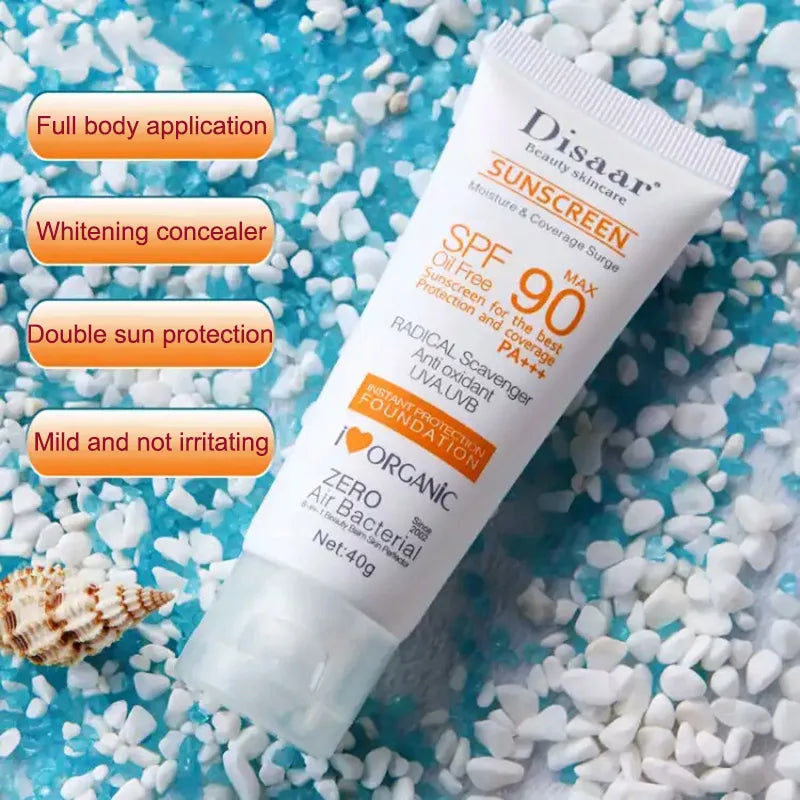 VIBE SPF 90+ Facial Sunscreen – Waterproof UVA UVB Blue Light
