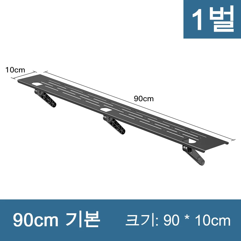 TV Monitor Screen Top Storage Shelf 60/90CM Rack Organizer