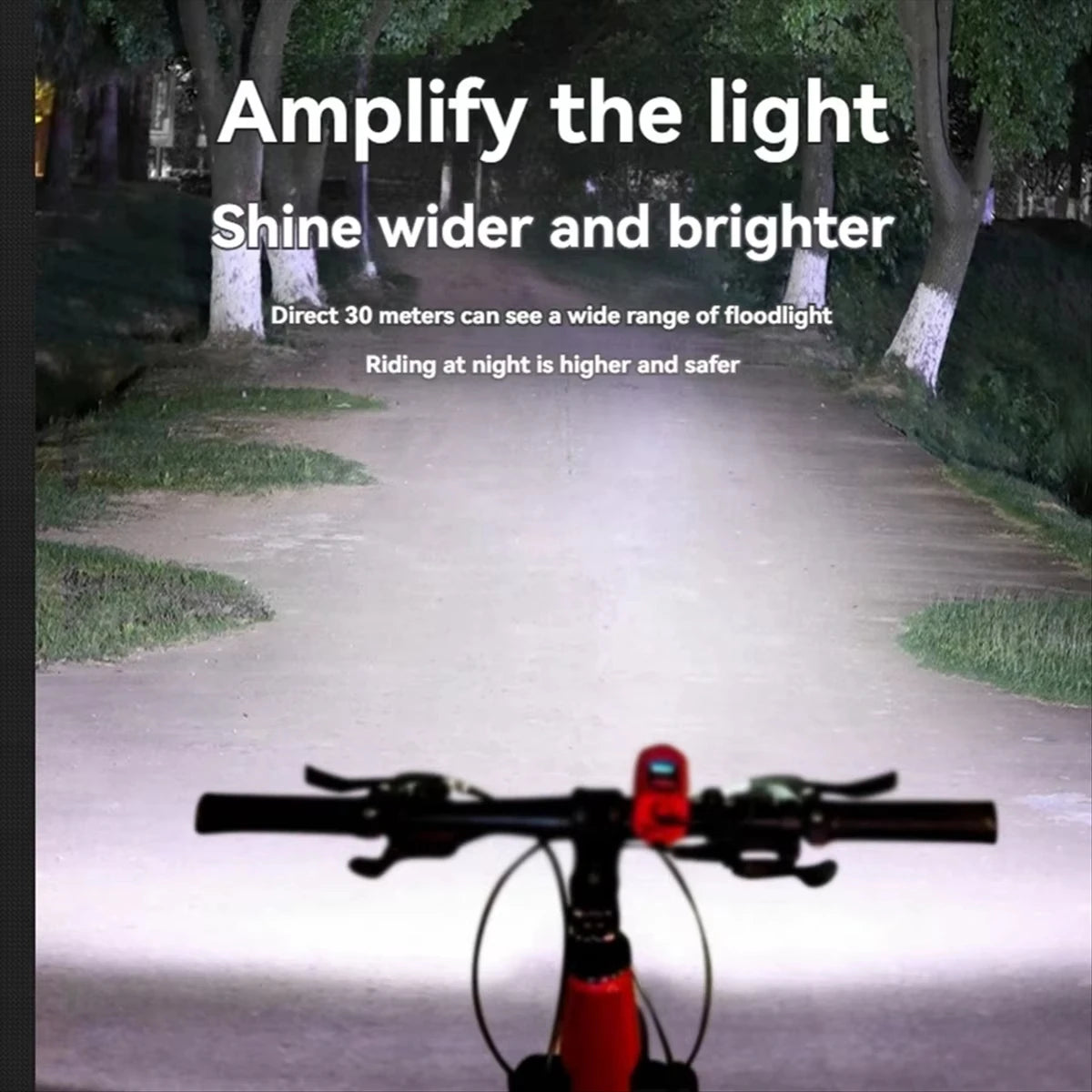 Bicycle Electric Horn Light – COB Front Lamp & 110dB Bell