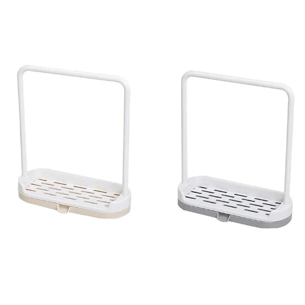Kitchen Sink Organizer – Sponge Holder, Soap Dish & Towel Rack