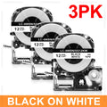 Labelwell 12mm Label Tape 3PK/5PK – Epson LW-300 LW-400 LW-600P