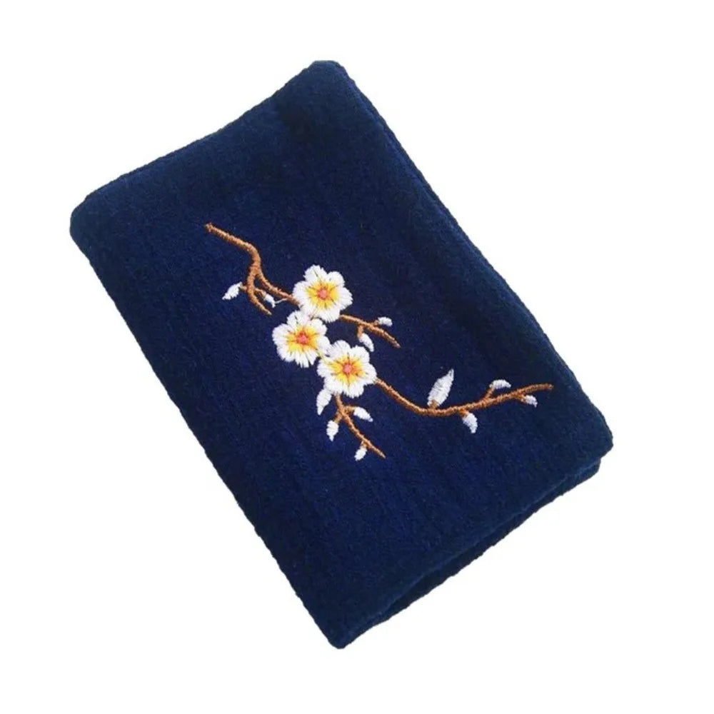 Cotton Embroidered Tea Towel – Absorbent, Reusable Kitchen Cloth