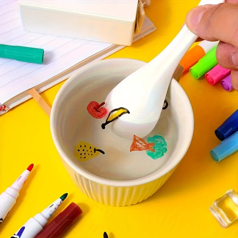 Magic Water Painting Pens – Floating Ink Marker Set | VIBE