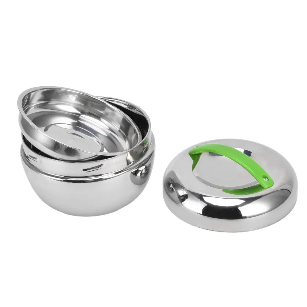 VIBE Insulated Stainless Steel Lunch Box 0.8L/1L Double Wall