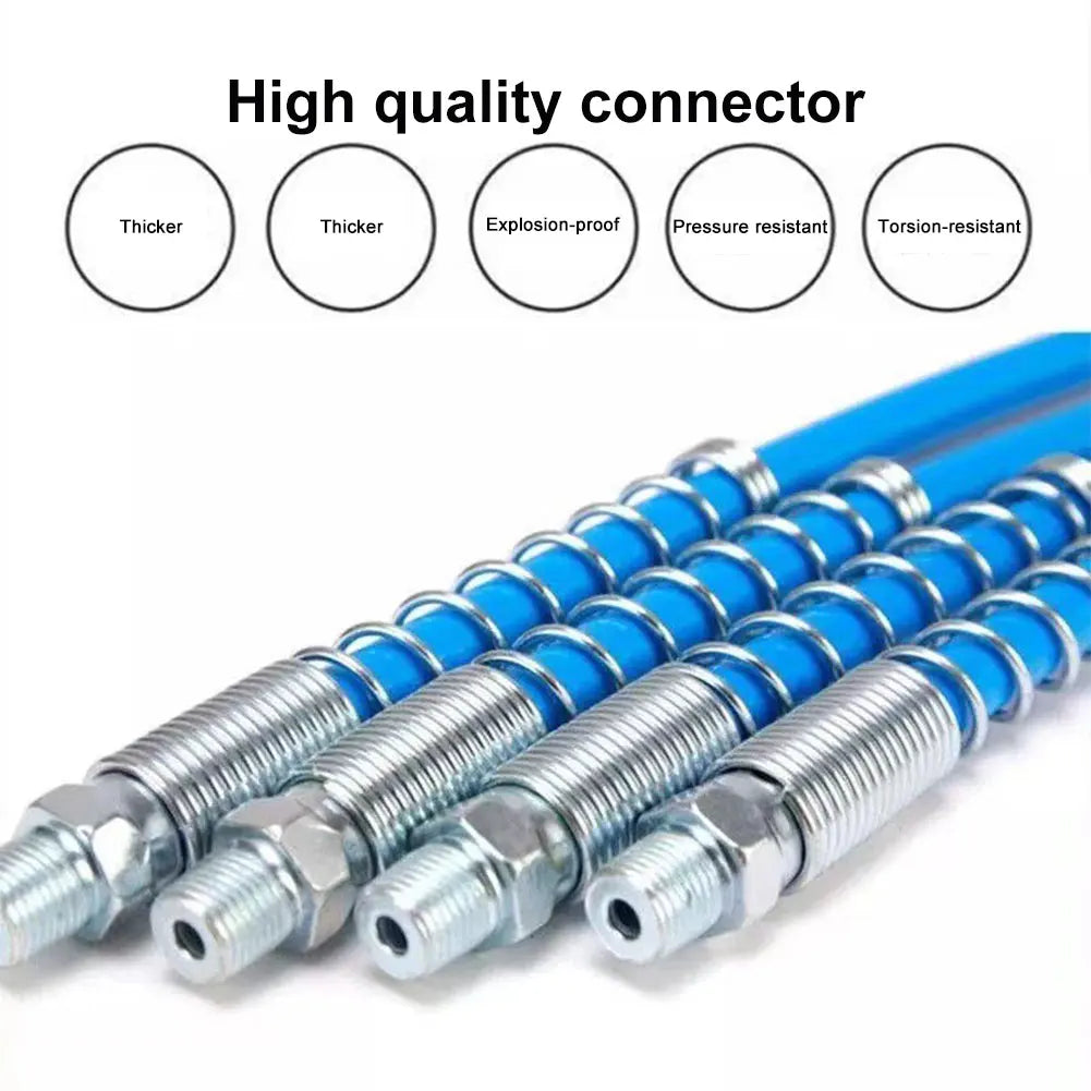 Grease Gun Coupler 10000 PSI Leak-Free Quick Release Nozzle
