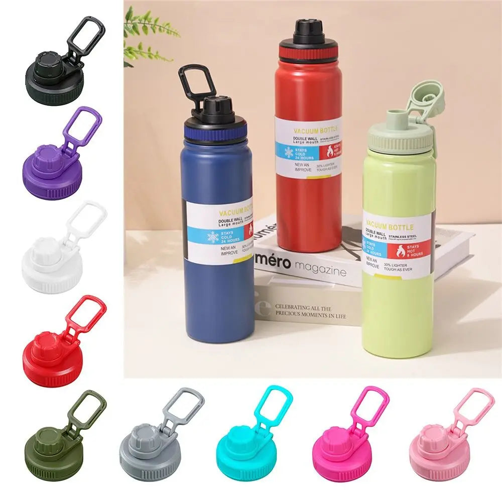 Spill-Proof Replacement Water Bottle Lid – Multicolor Cap