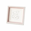 10x10cm Square Resin Photo Frame – Modern Desktop Display