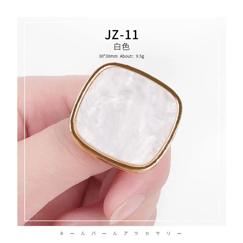 Wearable Nail Ring Palette – Resin Gel Polish Mixing Tray