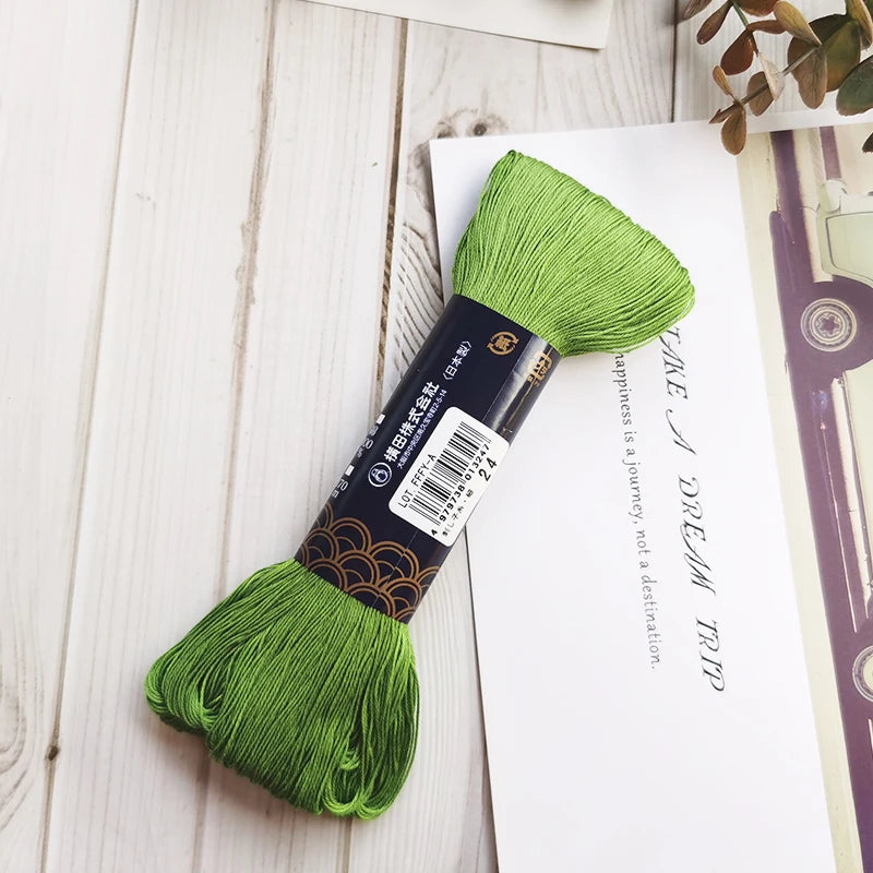 Yokota DARUMA 4-Strand Cotton Embroidery Thread 170m