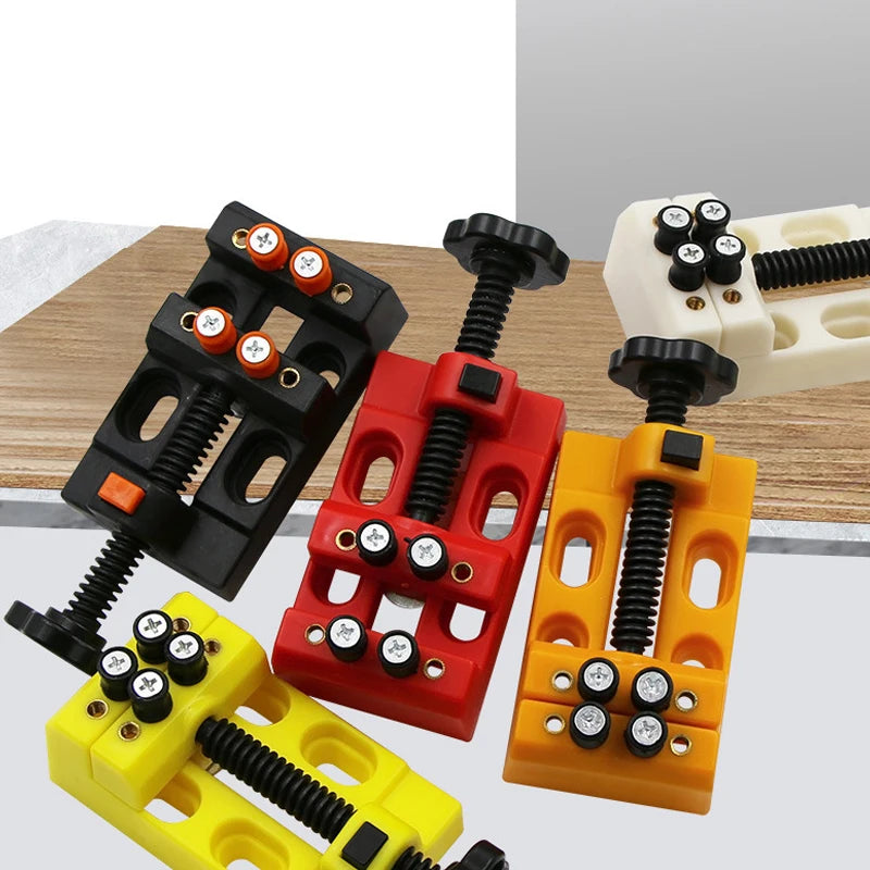 Mini Table Vise Bench Clamp Adjustable Drill Press Vice DIY