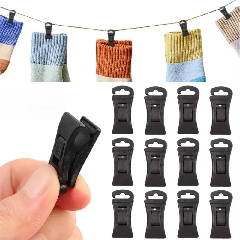 Plastic Sock & Clothes Clips 5/10 Pack – Strong Laundry Pins