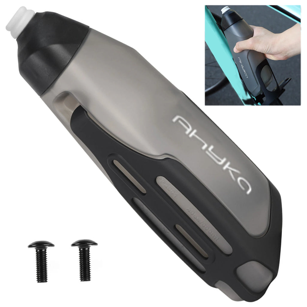 JOCESTYLE 600ml Aerodynamic MTB Road Bike Water Bottle & Cage