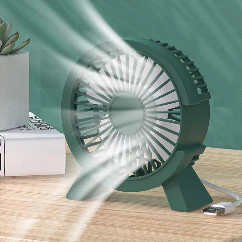 Gmarty Mini USB Desk Fan – Silent Portable Cooling Fan
