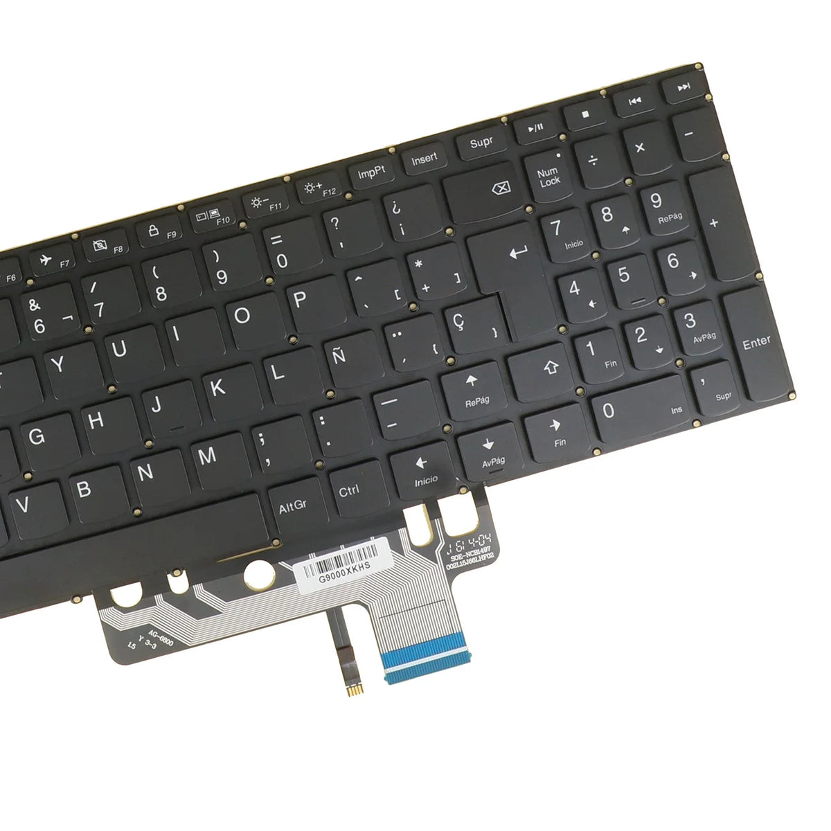 UK Spanish Keyboard Lenovo IdeaPad 310S Flex 4 Yoga 510 Backlit
