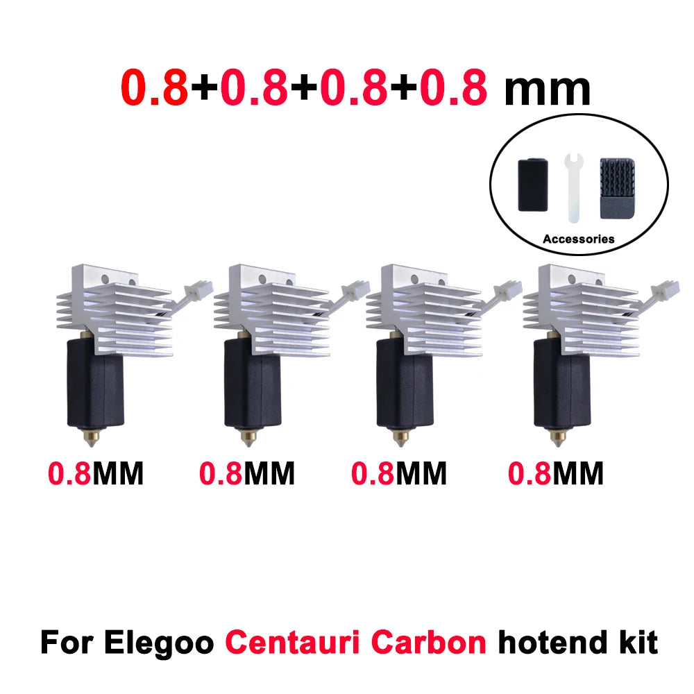 Sprouture Lab Elegoo Centauri Carbon Hotend Kit 0.2–0.8mm